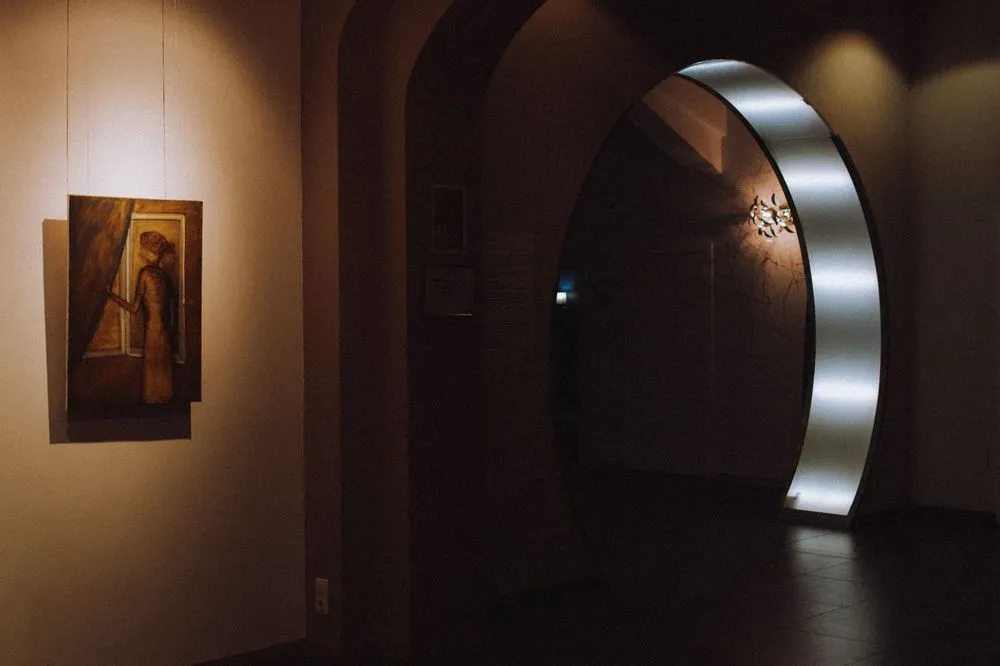 Kortárs galéria belső tér Budapest