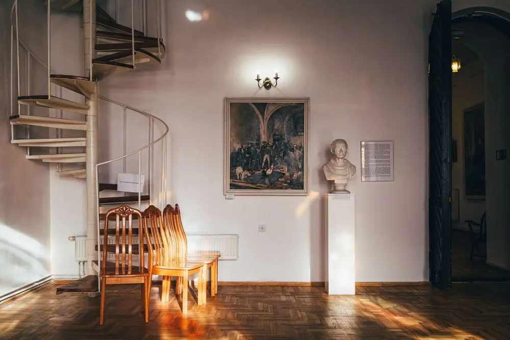 Galéria belső építészet